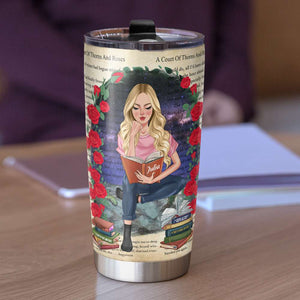 Personalized Acotar Tumbler Cup - Sarah J.Maas A Court Of Thorns - Tumbler Cup - GoDuckee