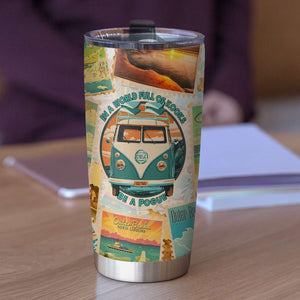 Personalized Camping Tumbler - In A World Full Of Kooks Be A Pogue - Tumbler Cup - GoDuckee
