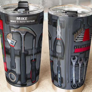Mechanic Tool Insulated - Personalized Tumbler Cup - Tumbler Cup - GoDuckee