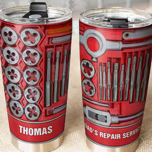 Mechanic Tools On Box - Personalized Tumbler Cup - Tumbler Cup - GoDuckee