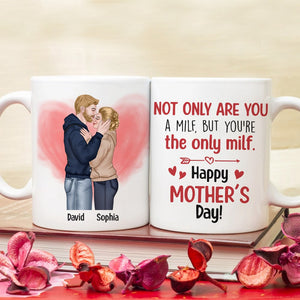 Not Only Are You A Milf But You're The Only Milf - Personalized Mother's Day Mug - Gift For Wife/Husband - Coffee Mug - GoDuckee