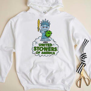 United Stoners Of America Personalized Weed Shirt Gift For Him - Shirts - GoDuckee