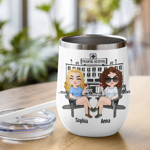 Best Friends Because If Anyone Else Heard Our Conversations - Personalized Friend Tumbler - Wine Tumbler - GoDuckee