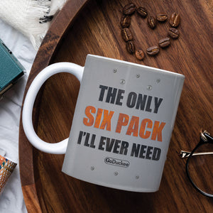 The Only Six Pack I'll Ever Need - Personalized White Mug - Gift For Pilot - Coffee Mug - GoDuckee