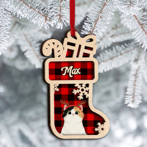Cat Breeds - Personalized Stocking Ornament - Christmas Gift For Cat Lovers - Ornament - GoDuckee