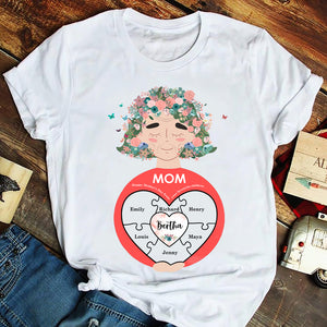 Personalized Mother's Day Shirts - Happy Mother's Day - Shirts - GoDuckee
