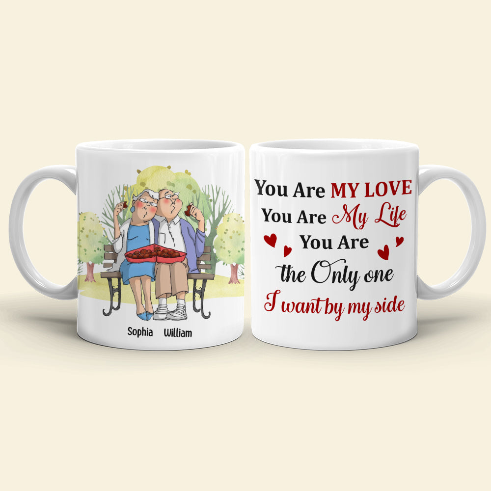 Old Couple DR-WHM-02DNTN090123 Personalized Mug - Coffee Mug - GoDuckee