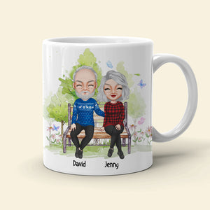 30 Years And You Still Give Me Butterflies Personalized Couple Mug, Gift For Couple - Coffee Mug - GoDuckee