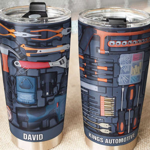 Mechanic Tool Box - Personalized Tumbler Cup - Tumbler Cup - GoDuckee