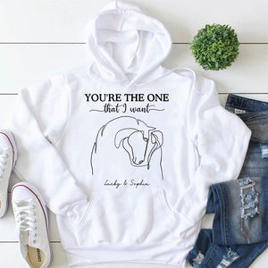 You Are The One That I Want, Personalized Horse Girl Shirt - Shirts - GoDuckee