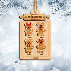 Personalized Gingerbread Grandma's Cookies Ornament, Christmas Tree Decor - Ornament - GoDuckee