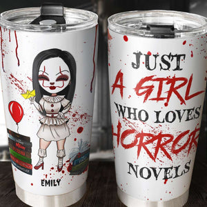 Stephen King Book & IT - Personalized Tumbler Cup - Tumbler Cup - GoDuckee