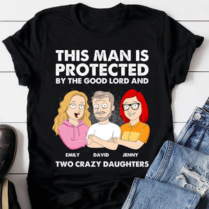 This Man Is Protected By The Good Lord - Personalized Shirts - Gift For Dad - Family Guys - Shirts - GoDuckee