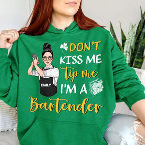 Bartender Patrick Day - Personalized Shirts - Gift For Bartender - Bartender Shaking - Shirts - GoDuckee