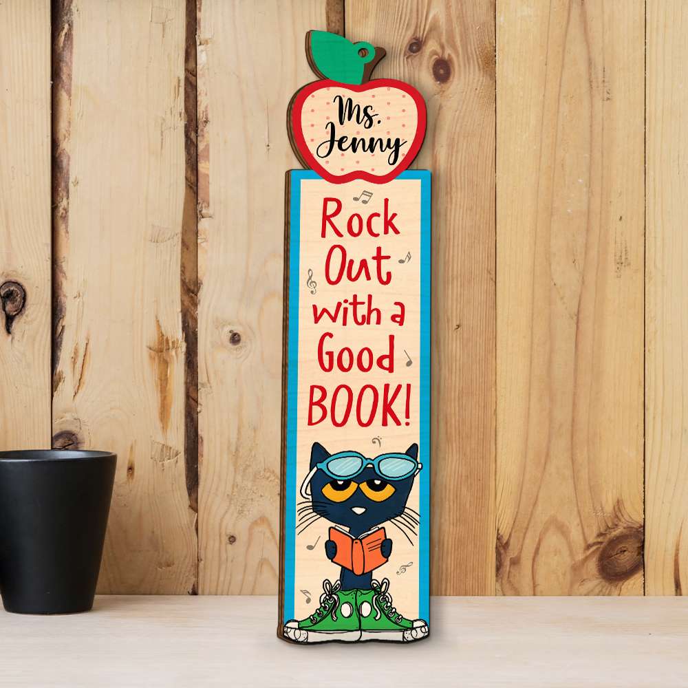 Teacher Personalized Thank You Wooden Bookmark - Gifts for Teachers -  GoDuckee