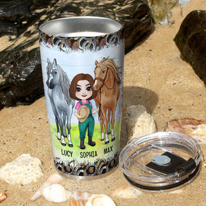 I Used To Have Money, Personalized Tumbler, Gift For Horse Lover - Tumbler Cup - GoDuckee