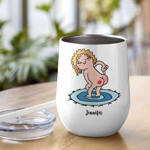 Dear Mom, Gift For Mom, Personalized Mug, Funny Butt Mug, Mother's Day Gift - Coffee Mug - GoDuckee
