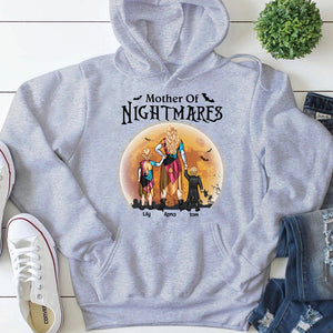Personalized Halloween Mom Shirt, Mother Of Nightmares - Shirts - GoDuckee