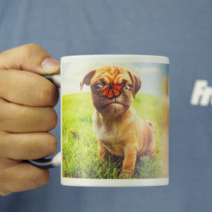 Custom Photo Magic Mug, Gift For Dog Lovers - Magic Mug - GoDuckee