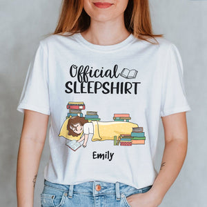 Book Girl Official Shirt - Personalized Shirts - Shirts - GoDuckee