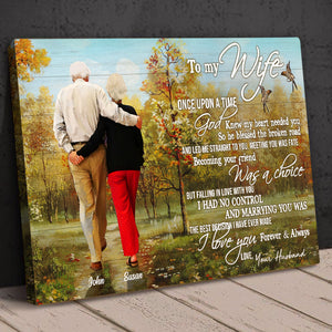 Marrying You Was The Best Decision I Have Ever Made, Personalized Poster & Canvas, Gift For Old Couples - Poster & Canvas - GoDuckee