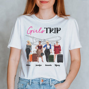 Friends Girls Trip - Personalized Shirts - Shirts - GoDuckee