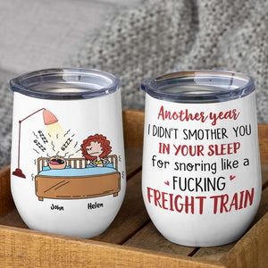 Another Year, Gift For Couple, Personalized Mug, Funny Couple Mug, Anniversary Gift - Coffee Mug - GoDuckee