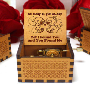 I Found You And You Found Me Personalized Music Box, Couple Gift - Decorative Plaques - GoDuckee
