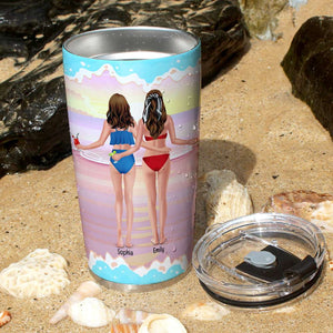 Friend Be Seen With You With You In The Public, Personalized Tumbler, Partner In Crime Tumbler, Gift For Besties - Tumbler Cup - GoDuckee