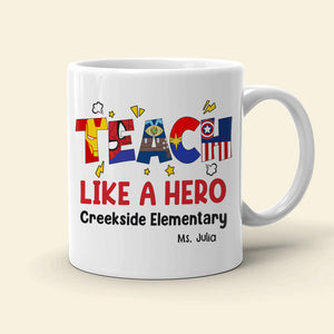 Teacher DR-WHM-02NATN070123HH-01 Personalized Mug - Coffee Mug - GoDuckee