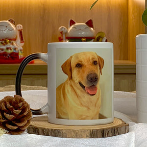 World's Best Dog Dad - Personalized Magic Mug - Magic Mug - GoDuckee