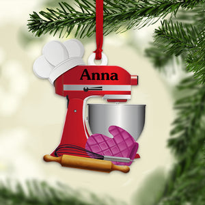 Personalized Baking Ornament, Christmas Tree Decor - Ornament - GoDuckee