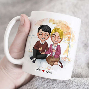 Even If We Fight A Lot I Still Want You In My Life, Century Old Couple Married White Mug Gift - Coffee Mug - GoDuckee