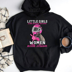 Racing Girl Little Girls With Dreams - Personalized Shirts - Shirts - GoDuckee