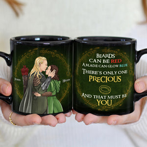 Couple Kissing 08HUHN051222TM Black Mug - Coffee Mug - GoDuckee