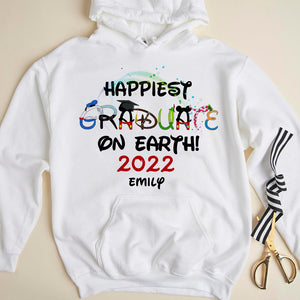 Happiest Graduate On Earth! - Personalized Shirts - Shirts - GoDuckee