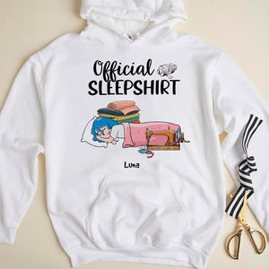 Sewing Girl Official Sleepshirt - Personalized Shirts - Shirts - GoDuckee