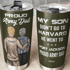 My Son Didn't Go To Harvard - Personalized Tumbler Cup - Tumbler Cup - GoDuckee