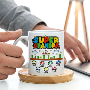 Super Family Personalized White Mug, Family Gift - Coffee Mug - GoDuckee