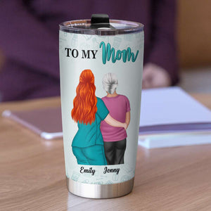 To My Mom/Dad - Personalized Tumbler Cup - Gift For Mom/Dad - Tumbler Cup - GoDuckee