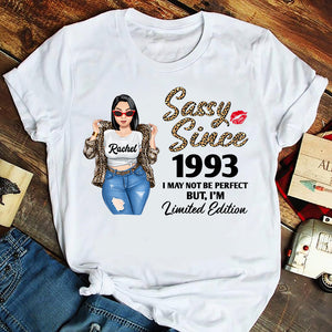 Year Of Birth Sassy Since - Personalized Shirts - Shirts - GoDuckee