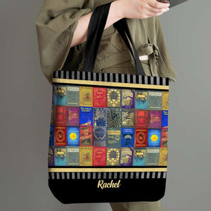 Book Lover - Personalized Tote Bag - Tote Bag - GoDuckee