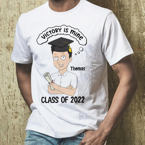 Graduation Victory Is Mine - Personalized Shirts - Shirts - GoDuckee