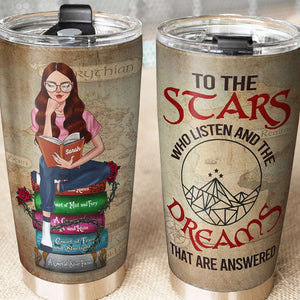 Sarah J. Maas A Court of Thorns - Personalized Tumbler Cup - Tumbler Cup - GoDuckee
