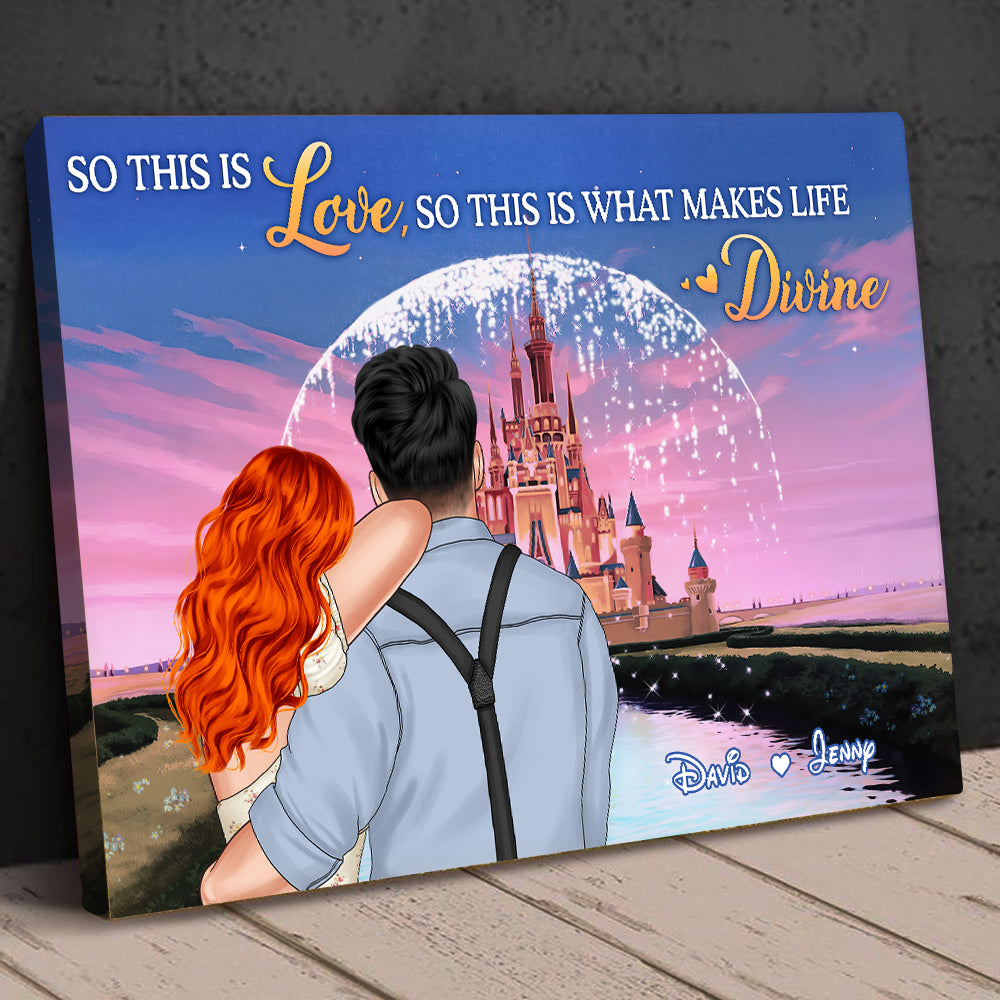 So This Is Love Personalized Canvas Print-1DNHN020323 - Poster & Canvas - GoDuckee