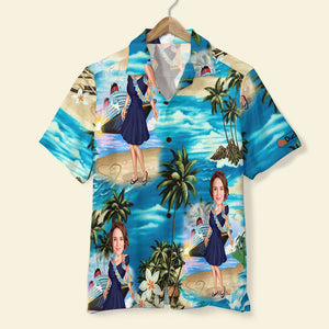 Custom cruising Hawaiian Shirt and Men Beach Shorts - Beach Pattern - Hawaiian Shirts - GoDuckee