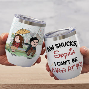 I Can't Be Mad At Ya! Gift For Couple-Personalized Coffee Mug- Couple Mug - Coffee Mug - GoDuckee