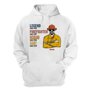 Personalized Firefighter Shirt - Legend Husband Daddy Grandpa - Shirts - GoDuckee