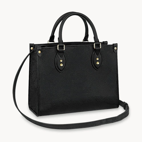 Nothing In This Bag Belongs To Me Personalized Mom Leather Bag, Gift For Mom - Leather Bag - GoDuckee