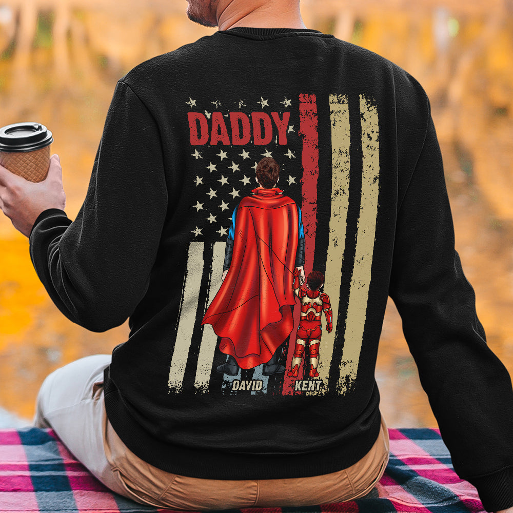 The Best Family Dad Personalized Tshirt, Hoodie, Sweatshirt 02NAQN190423TMdad - Shirts - GoDuckee